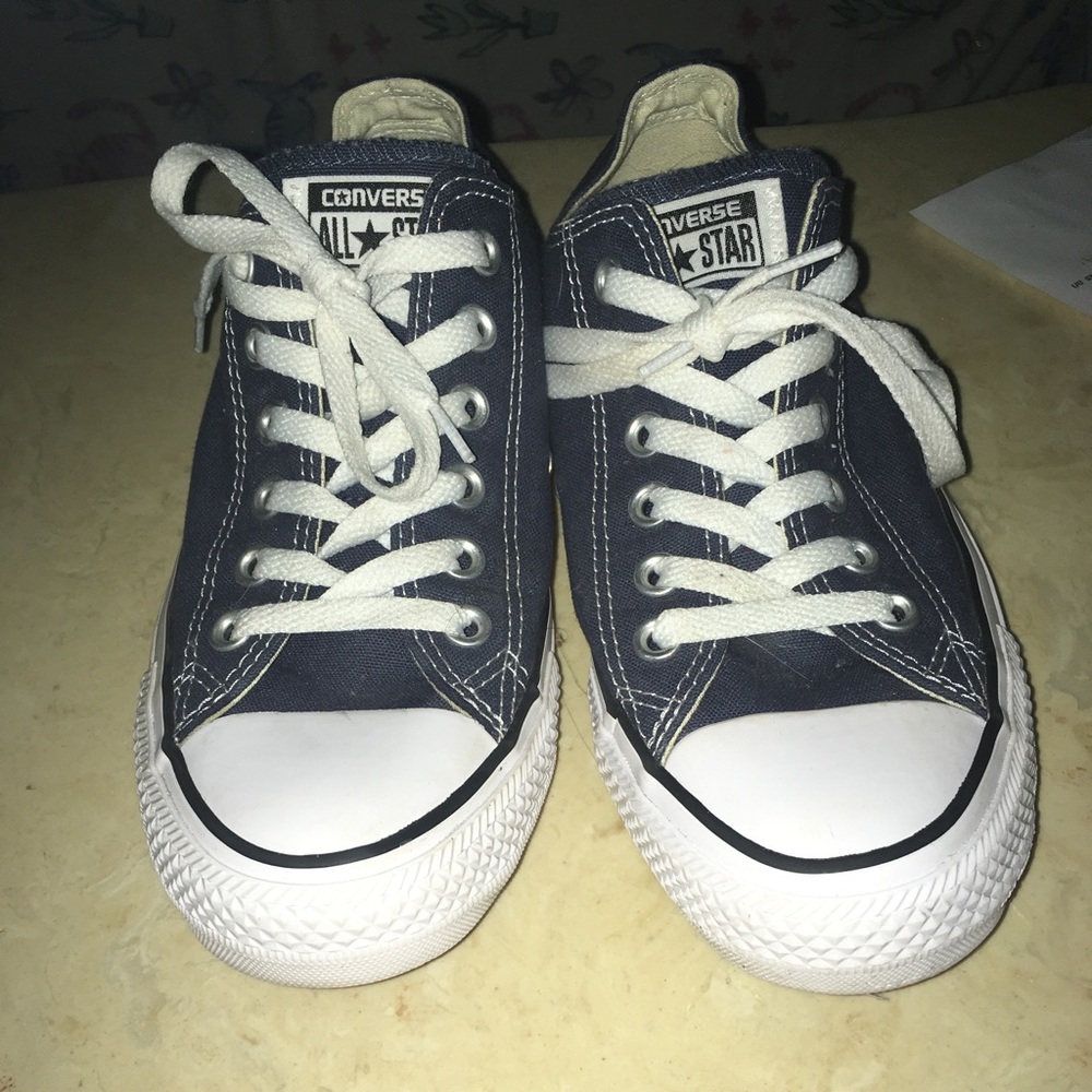 Navy Converse